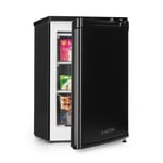 Freezer Fridge 80 L Freestanding Compact Mini Freezer with Ice Cube Maker Black