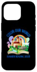 Coque pour iPhone 16 Pro Color Our World. Programme de lecture d'été 2025 arc-en-ciel