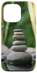 Coque pour iPhone 13 Pro Zen Garden Stones Bambou Serenity Mindfulness