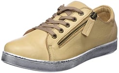 Andrea Conti Femme Damen Sneaker Basket, Camel, 38 EU