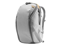 Peak Design Everyday Backpack - Ryggsekk For Kamera Med Linser / Notebook / Drone - 400D-Nylonlerret - Aske - 15"