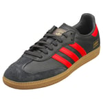 Adidas Samba Og Homme Baskets Noir Rouge - 37 1/3