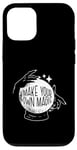 iPhone 15 Pro MAKE YOUR OWN MAGIC Psychic Crystal Ball Halloween Meme Case