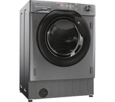 HAIER Series 4 HWQ90B416FWBR-UK Integrated 9 kg 1600 Spin Washing Machine, Black