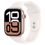 Apple Watch Series 10 Gps 46mm Sport Band Guld M-L