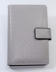 Agenda Organisateur De Femme Véritable Cuir 6 Anneaux Slim Weekly 13 X 20 CM