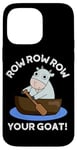 iPhone 14 Pro Max Row Row Row Your Goat Funny Animal Pun Case