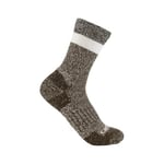 Carhartt Women's Midweight Crew Sock, Brown, M