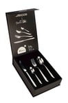 Arcos Series Berlin - Gift Case Flatware Set 24 pieces (6 Knives + 12 Spoons + 6 Forks) - Monoblock of one piece Stainless Steel Silver Color