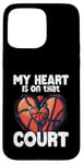 Coque pour iPhone 15 Pro Max Game Day Basketball Mom