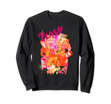 The Clash - Collage Neon Sweatshirt