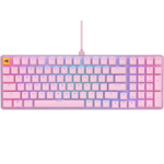 Glorious PC Gaming Race GMMK 2 tastatur Spilling USB US Engelsk Rosa