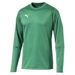 PUMA Liga Training Sweatshirt Homme, Pepper Vert Blanc, FR : S (Taille Fabricant : S)