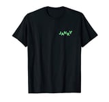 Janky Records Slime Green Purple T-Shirt