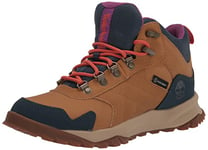 Timberland Femme Lincoln Peak Mid LTHR WP Bottine Chukka, Cuir de Blé, 39 EU