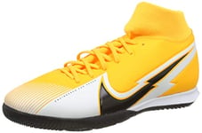 Nike Men's Superfly 7 Academy IC Futsal Shoe, Laser Orange/Black-White-Laser, 9.5 UK