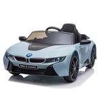 Nordic Play Elbil BMW I8 licens 12V med EVA-hjul 805-760