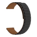 Magnetiskt silikonarmband Xiaomi Watch S3 svart