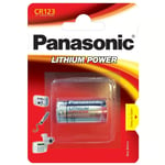 Panasonic 123 LITHIUM Photo Batteries CR123A CR17345