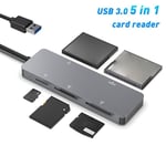 USB 3.0 Multifunction Card Reader CFast//XD//TF Card Reader 5 in 1 USB3331