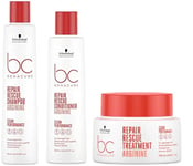 Schwarzkopf BC Bonacure Repair Rescue Trio 250ml + 200ml +200ml