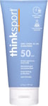 ThinkSport Sunscreen 50 SPF 177ml 6oz  Safer Zinc Oxide Mineral Formulation  Ide