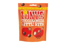 Tony's Chocolonely - Littl’ Bits Chocolate Mix Balls - Mini Milk Caramel Sea Salt Biscuit Chocolates in Sharing Pouch - 100g