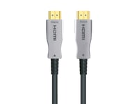 Sinox Hdmi™ Optisk Kabel 4K60hz+E. 15M. Sort