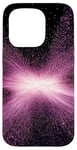 Coque pour iPhone 15 Pro Étoile rose explosion lumières espace