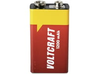 Voltcraft Vc-9V-Li-1200Mah 9 V-Blokbatteri Litium 1200 Mah 9 V 1 Stk