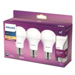 Philips Lighting ampoule LED Standard E27 100W Blanc Chaud Dépolie 3 Unité Lo...