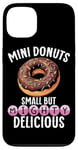 Coque pour iPhone 13 Mini Donuts Petits mais Puissants Délicieux Mini Donuts