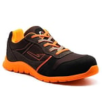 GARSPORT 000MGDS1050019-2260 KAM 17 LOW 1 S1P Homme ANTHRACITE/ORANGE FLUO EU 42