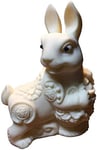 JYKFJ Blanc Ivoire écrou Feng Shui Statues du Zodiaque Chinois Accessoires de décoration pour la Maison et Le Bureau Figurine sculptée à la Main 1019 (Couleur: Lapin)