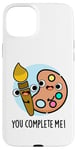 Coque pour iPhone 15 Plus You Complete Me Jeu de mots humoristique