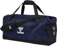 hummel Unisex hmlCORE 2.0 Sports Bag, Navy/Black, Navy/Black, Medium