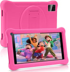 Tablette Enfants 7 Pouces Android 13 Tablette Avec Gms Certified,8(3+5)Gb Ram 64Gb Rom(Tf Card 128Gb),Applications Pre-Installe,Wifi Contrôle Parental Tablette Educative Avec Kid-Proof Etui