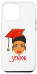 Coque pour iPhone 14 Pro Max Graduation senior Melanine Black Women Girl Magic Graduate 21
