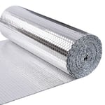 Isolant thermique a bulle double couche aluminium radiateur reflecteur 0.6x20m VOUNOT