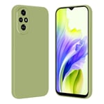 Tveinan Phone Case for Honor 200 Pro 5G Case, Ultra Slim Thin Soft Silicone Cover, Flexible TPU Shell Shockproof Case for Honor 200 Pro, Matcha Green