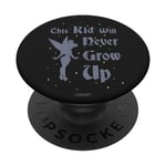 Disney Peter Pan Tinkerbell Never Grow Up PopSockets Swappable PopGrip