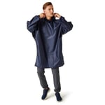 Regatta Mens Fedrik Waterproof Hooded Poncho imperméable à Capuche Homme, Navy, S