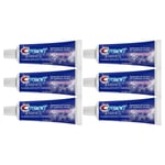 Crest 3D White Radiant Mint Whitening Travel Toothpaste, 24 g (6 PACK)