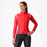 Castelli Perfetto RoS 2 Dame Sykkeljakke Hibiscus Red, Str. S