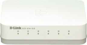 D-Link 5-Port Gigabit Easy Desktop Switch, switch 5x10/100/1000 (GO-SW-5G)