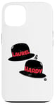 iPhone 13 Laurel & Hardy Comedy Duo Hats Case