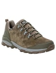 Jack Wolfskin Men's Refugio Texapore Low M Hiking Shoe, Cold Coffee, 10.5 UK