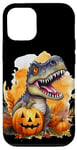 iPhone 15 Dinosaur Halloween Costume Trick or Treat Pumpkin Case