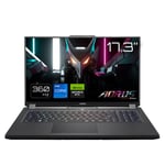 Gigabyte AORUS 17H - 17.3 FHD 360Hz, i7-13700H, RTX 4080 (12GB), DDR5 4800 8GB*2, 1 x Gen4 1TB SSD + Spare M.2, Win11Home, 2 Year Warranty