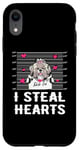 Coque pour iPhone XR Shih Tzu I Steal Hearts Valentine Dog Funny Valentines Day